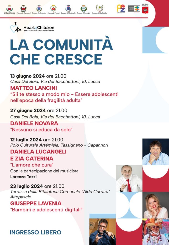 la comunità che cresce programma completo giuseppe lavenia